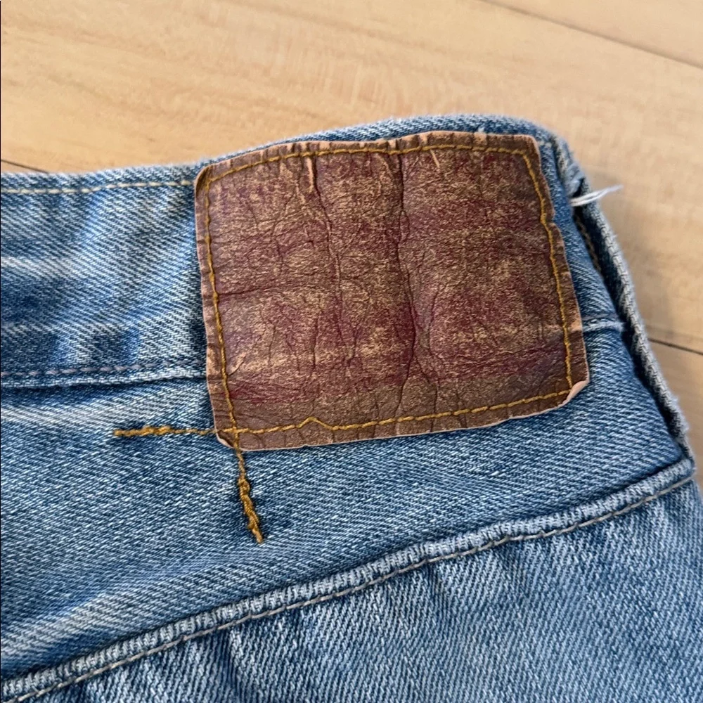 Levi's Engineered Jeans-Red Tab Button Fly Side Seam Split-Skater-Y2K-30x30-Rare - Picture 12 of 12